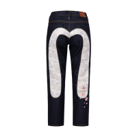 Brocade Daicock Insert Boyfriend Jeans