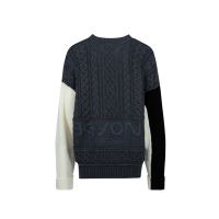 Asymmetric Colorblock Sweater