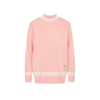 Logo and Kamon Jacquard Knitted Sweater