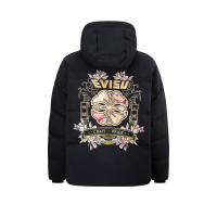 Japanese Pattern Kamon Embroidery Down Jacket