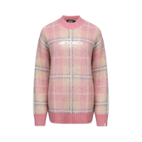 Checked Knitted Sweater