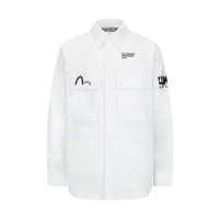 Multi Logo Print Cargo Shirt