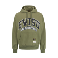 Retro Logo Print Oversized Hoodie
