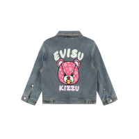 Bear Patched Denim Jacket
