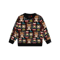 Allover Bear Print Sweatshirt