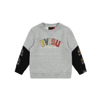 Logo and Godhead Print 2-in-1 Sweatshirt