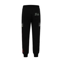 Tone-on-tone Eagle Embroidery Sweatpants