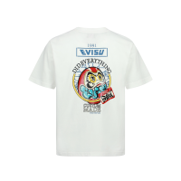 Graffiti Daruma Sticker Print T-shirt