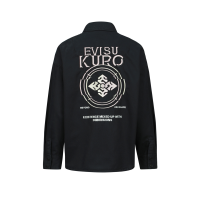 Kamon and Logo Embroidery Shirt Jacket