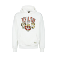 Taiko Daruma Print Hooded Sweatshirt