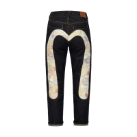 Brocade Daicock Insert Boyfriend Jeans