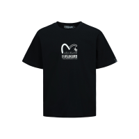 Seagull and Logo Print T-Shirt