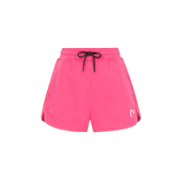 Seagull and Slogan Print Sweat Shorts