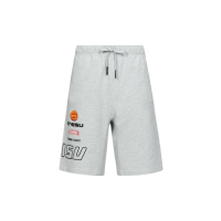 Logo Print and Kamon Embroidery Sweat Shorts