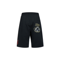 Fan-shape Godhead Embroidery Sweat Shorts