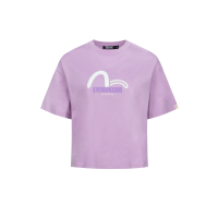 Seagull Print and Stitching T-shirt