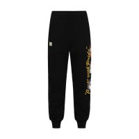 Hyottoko Festival Print Regular Fit Sweatpants