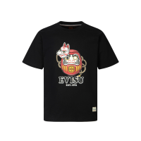 Daruma with Inari Mask Print Regular Fit T-shirt