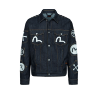 Multi-Pocket Relax Fit Denim Jacket