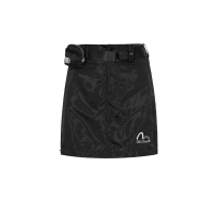 Seagull Print Regular Fit Skirt With Belt Bag