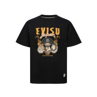 Kumadori Daruma Print Regular Fit T-shirt