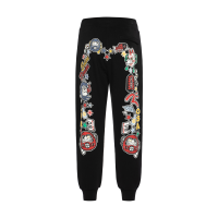 Hyottoko Festival Daicock Print Regular Fit Sweatpants