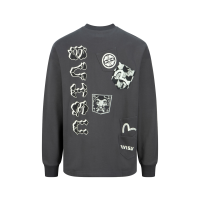 Multi-Pocket Loose Fit Sweatshirt