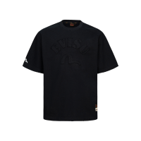 Logo and Seagull Applique Loose Fit T-shirt