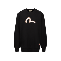 Brocade Seagull Applique Sweatshirt