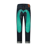 Daicock Print Baggy Fit Denim Jeans #2000