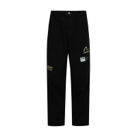 Seagull and Logo Embroidery Relaxed Fit Pants