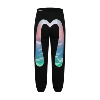 Iridescent Daicock Fashion Fit Sweatpants with Cut-out Waistband