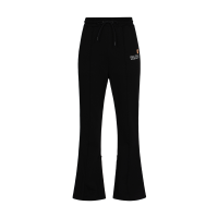 Slogan Print Fashion Fit Flared Sweatpants