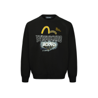 Multi-Logo Print Oversized Sweatshirt