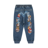 Daruma Daicock Print Jogger Pants