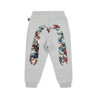 Oil Barrel-pattern Daicock Print Sweatpants