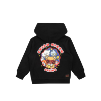 KIZZU Crews Graphic Print Regular Fit Zip-up Hoodie