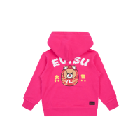Daruma Bear Print Regular Fit Hoodie