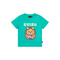 Daruma Bear Print Regular Fit T-shirt
