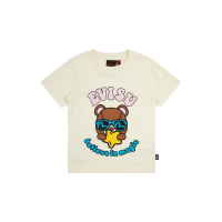 Bear with a Star Print Regular Fit T-shirt