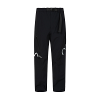Seagull Print Panelled Regular Fit Jogger Pants