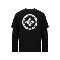 Kamon Print Mock 2-in-1 Regular Fit T-shirt