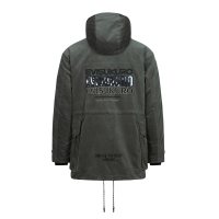 Logo Embroidery Relax Fit Padded Camping Parka