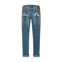 Seagull Print Flex Skinny Denim Jeans #2028