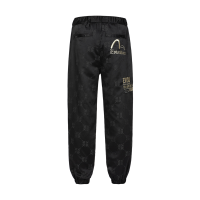 Allover Monogram Jacquard Regular Fit Jogger Pants