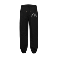 Hide-and-Seek Godhead and Seagull Embroidery Loose Fit Joggers