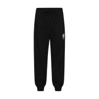 Fan-shaped Seagull and Wave Print 3D Fit Sweatpants