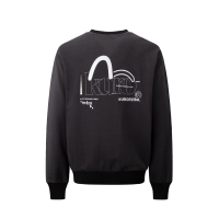 Logo Embroidery Gradient Print Sweatshirt