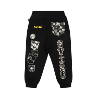 Multi-Pocket Print Regular Fit Sweatpants