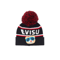 3D Bear Head Pom-pom Beanie
